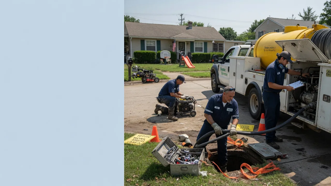 Septic Tank Pumping in Walker, LA near me